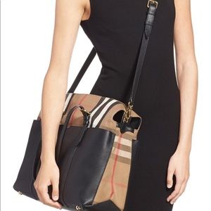 Burberry Mason - House Check' Diaper Bag